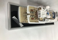 custom made model of 55m superyacht